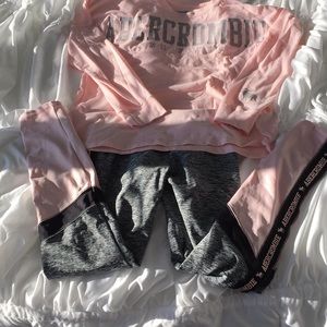 Abercrombie kids two piece outfit